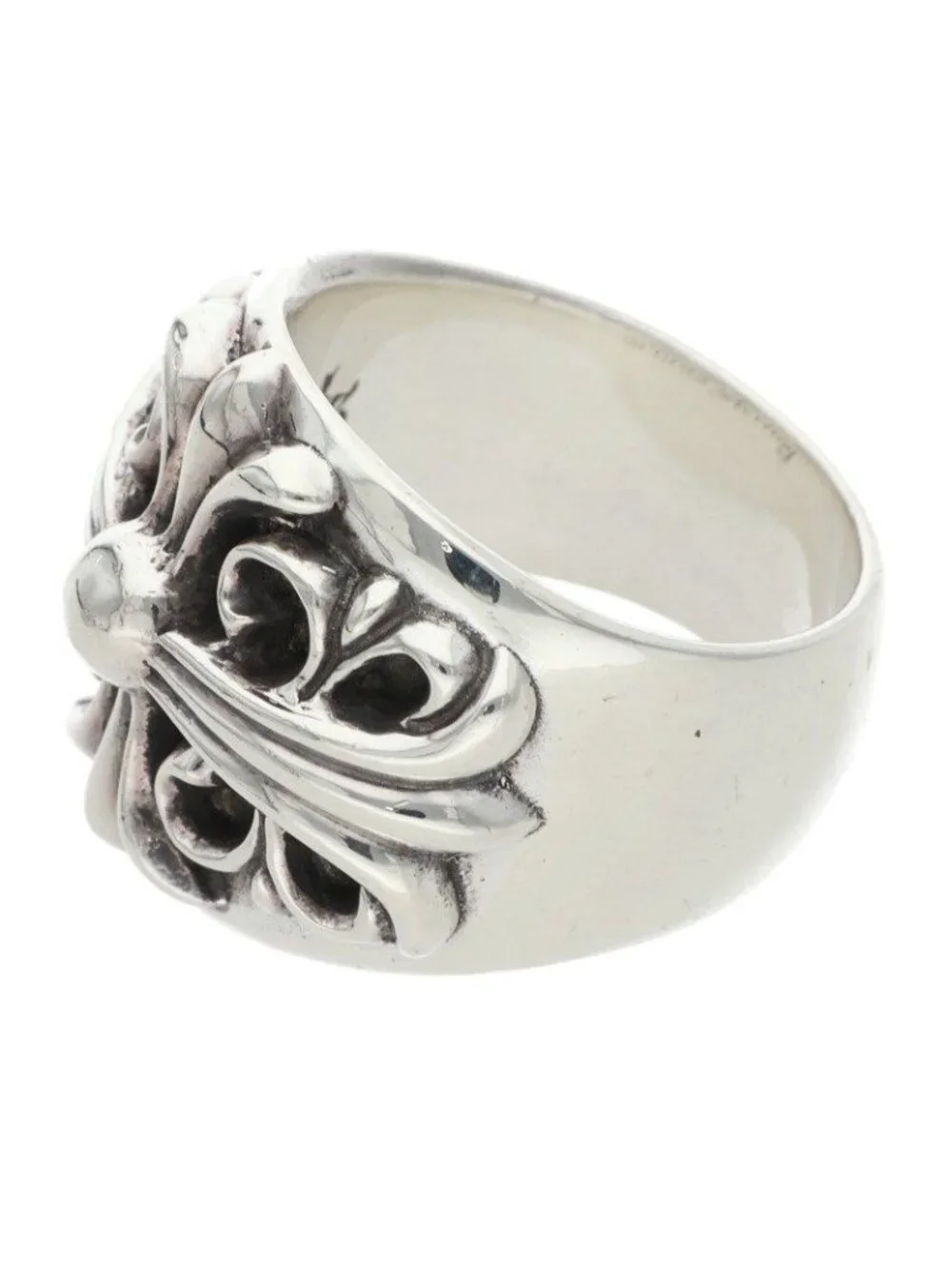 Chrome Hearts Keeper Silver Ring